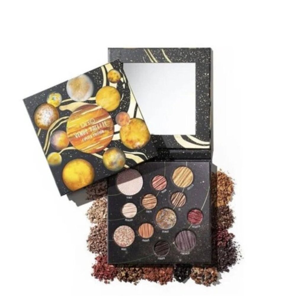 Dito Cosmetics Venus Palette Limited Edition 12 Shade Palette 16g Sealed New